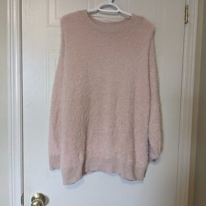 Joe Fresh Fuzzy Pink Sweater